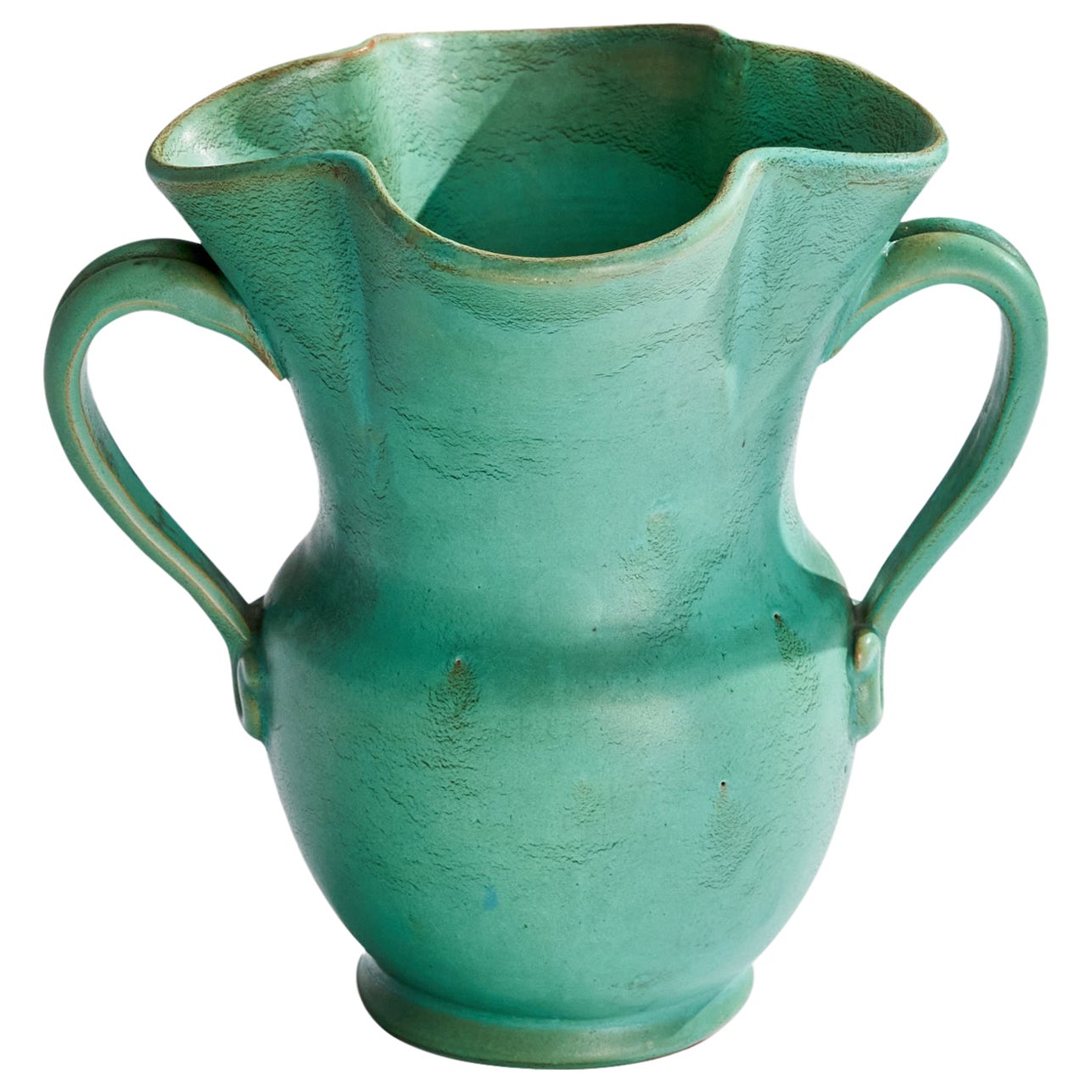 Gabriel Keramik, Vase, Earthenware, Sweden, 1930s For Sale
