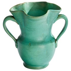 Vase, faïence de Gabriel Keramik, Suède, années 1930