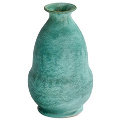 Upsala Ekeby, Vase, Steingut, Schweden, 1930er Jahre