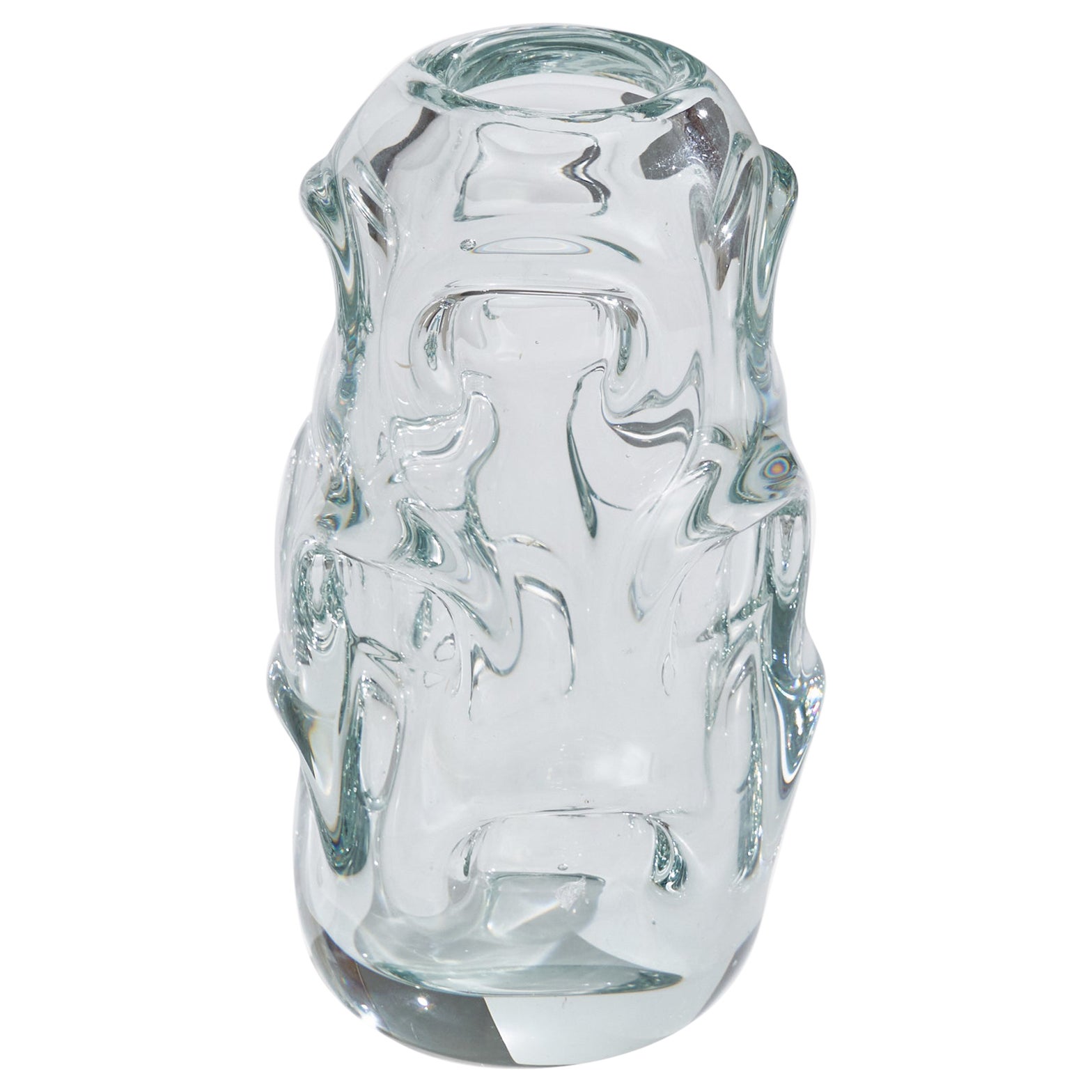 Börne Augustsson, Vaso, vetro soffiato, Svezia, anni '40