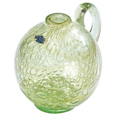 Vintage Ture Berglund, Vase, Glass, Sweden, 1940s