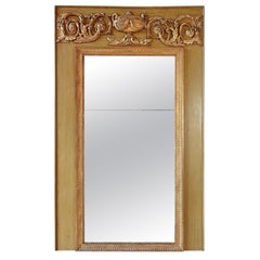 Used 18th century French Louis Seize Trumeau Mirror