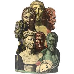 Piero Fornasetti Teste Antiche Umbrella Stand 5