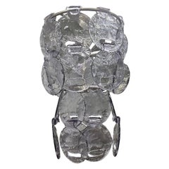 Lustre en verre de Murano vintage par Carlo Nason pour Mazzega