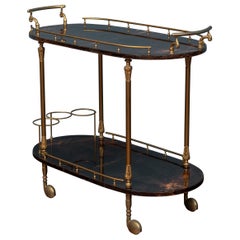 Used Aldo Tura Bar Cart, Italy