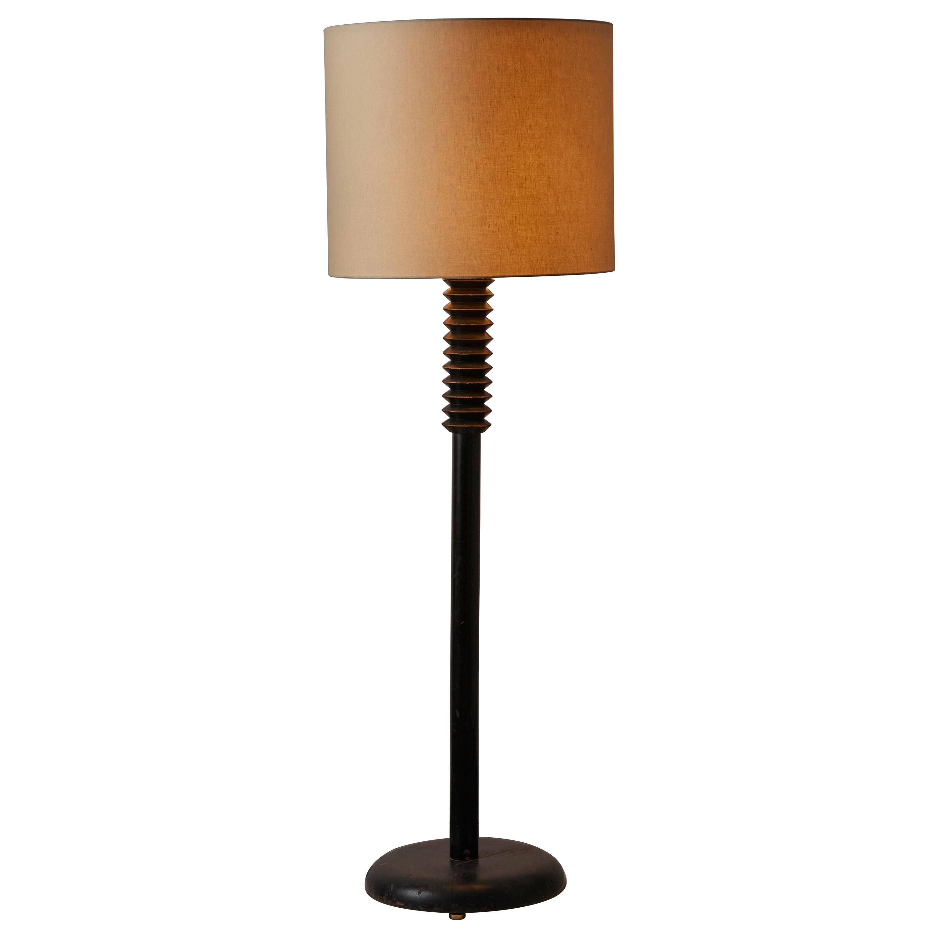 Floor Lamp by Charles Dudouyt For Sale