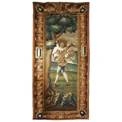 Musicien French Tapestry 18th Century 3