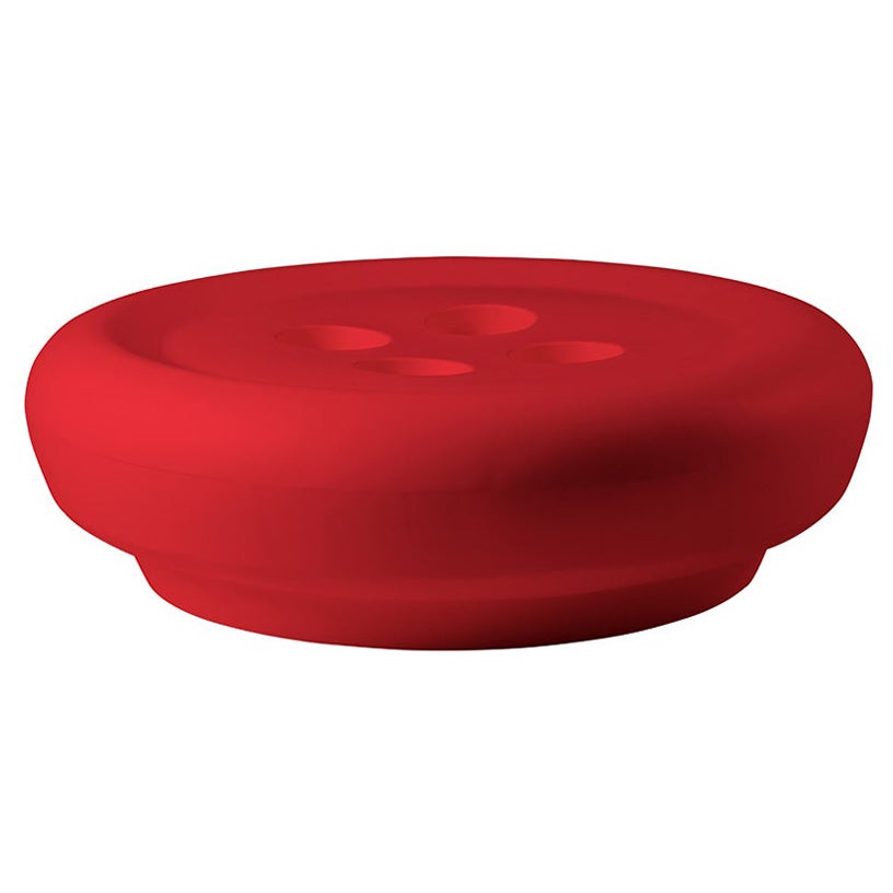 Flame Red Bot One Stool by Fabio Della Fiorentina For Sale