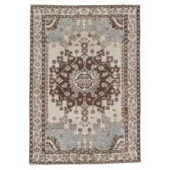 Mid-20th Century Handmade Persian Malayer Accent Rug