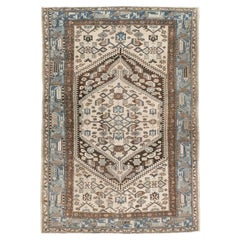 Mid-20th Century Handmade Persian Malayer Accent Rug