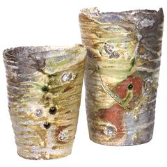 Shiro Otani Wood Fired Japanese Shigaraki Vessels