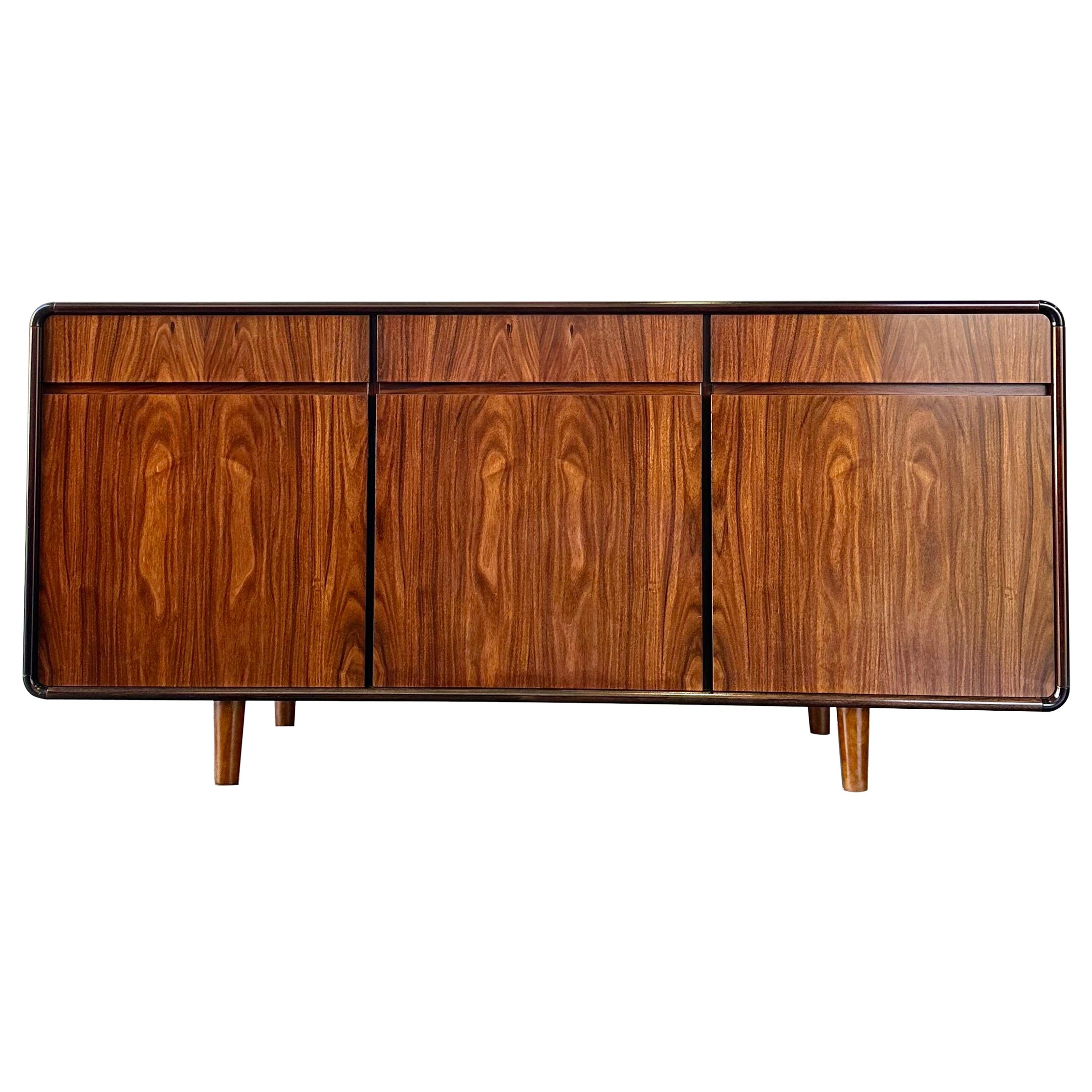 Mid Century Modern Rosewood Credenza Danish  For Sale