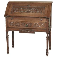 19th Century Country French Neoclassical Secretary