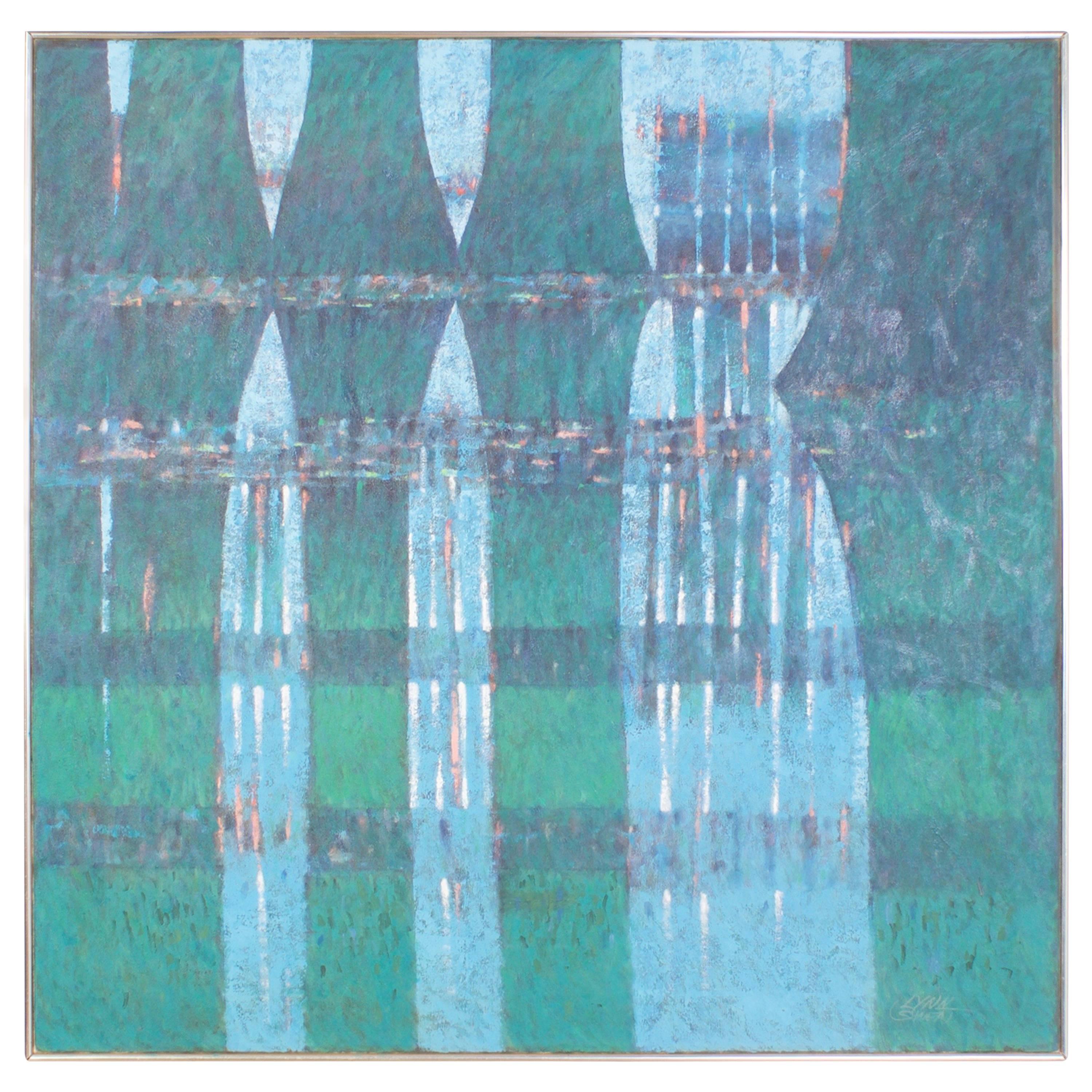 Lynn Sweat Abstract Painting