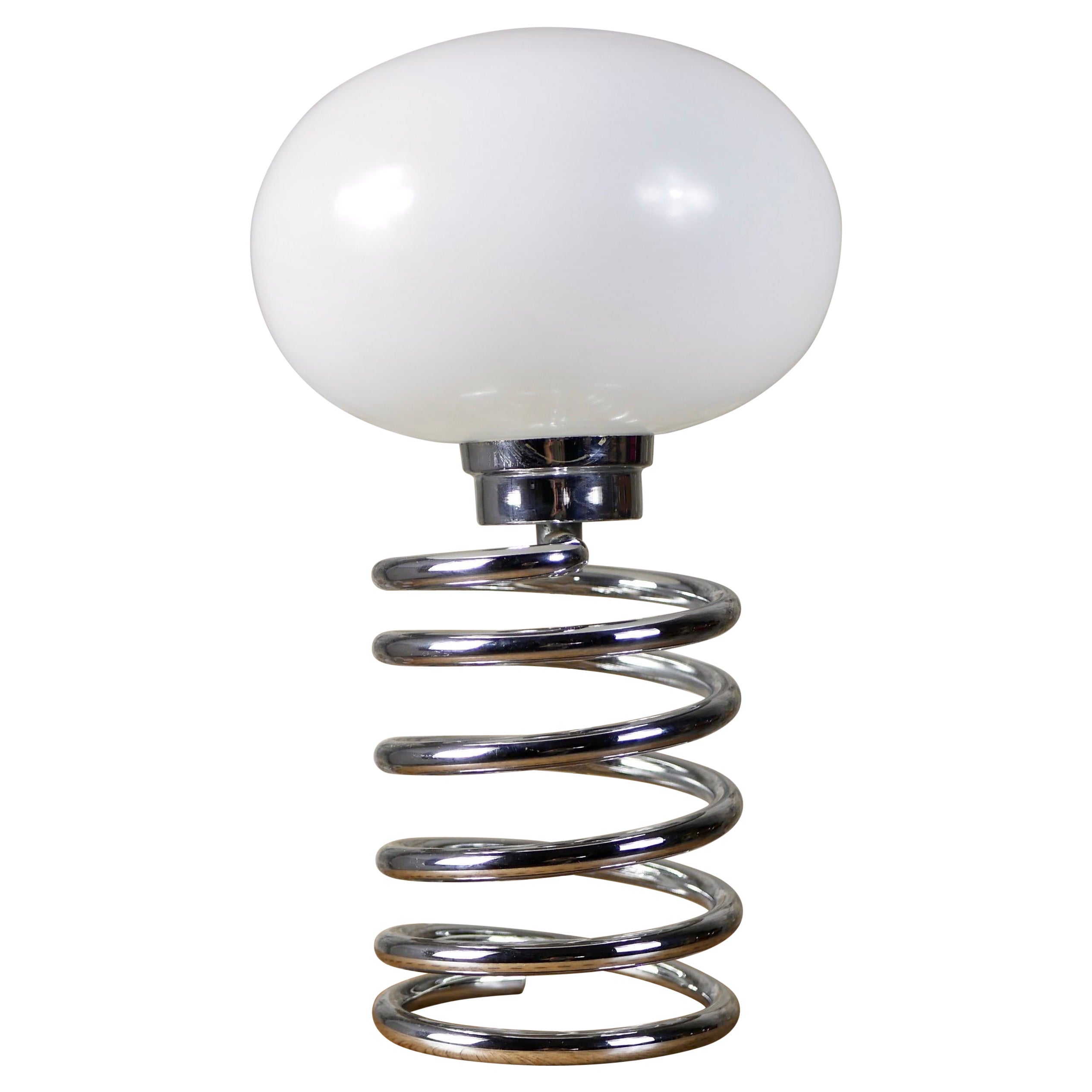 Lampe de table à ressort " Spirale " d'Ingo Maurer, fabriquée en Allemagne, 1965