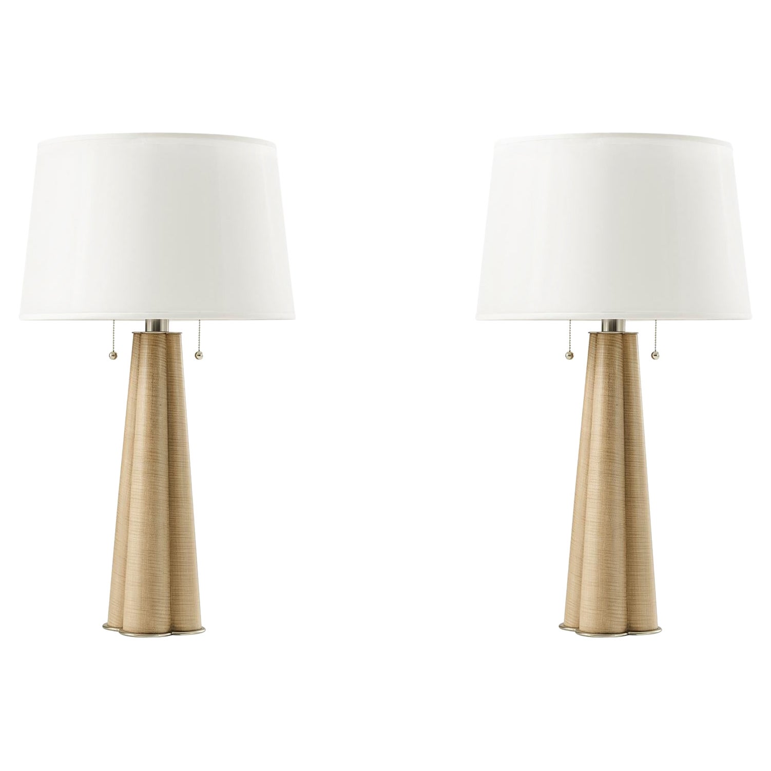 Paar Tischlampen im Art-Déco-Stil im Angebot