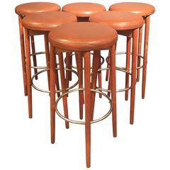 Danish Modern Bar Stools