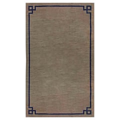 Oversized Antique French Art Deco Rug