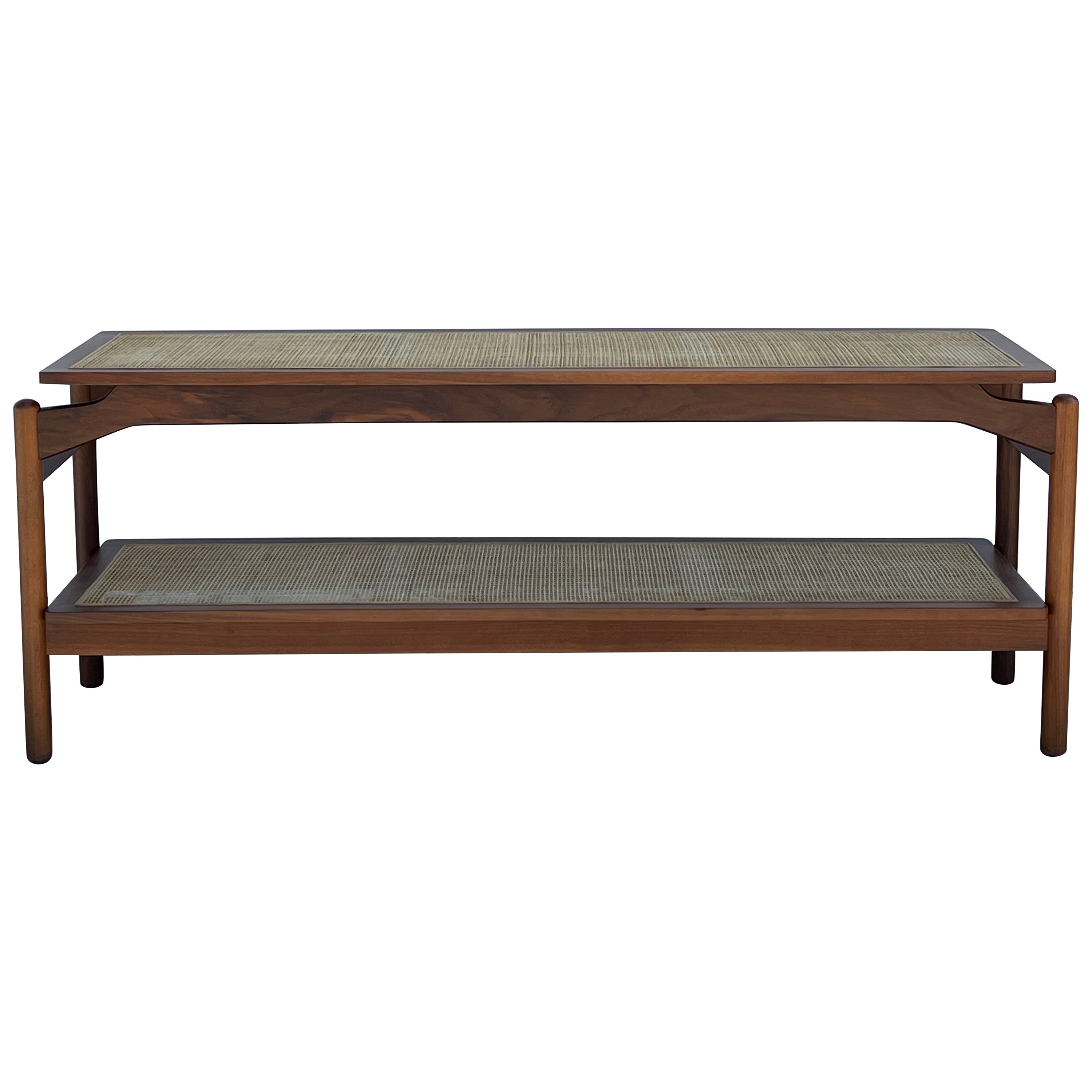 Floating Console Table by Greta Grossman for Glenn of California For Sale