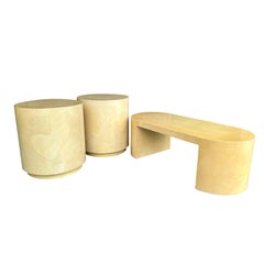 Parchment Tables Karl Springer LTD