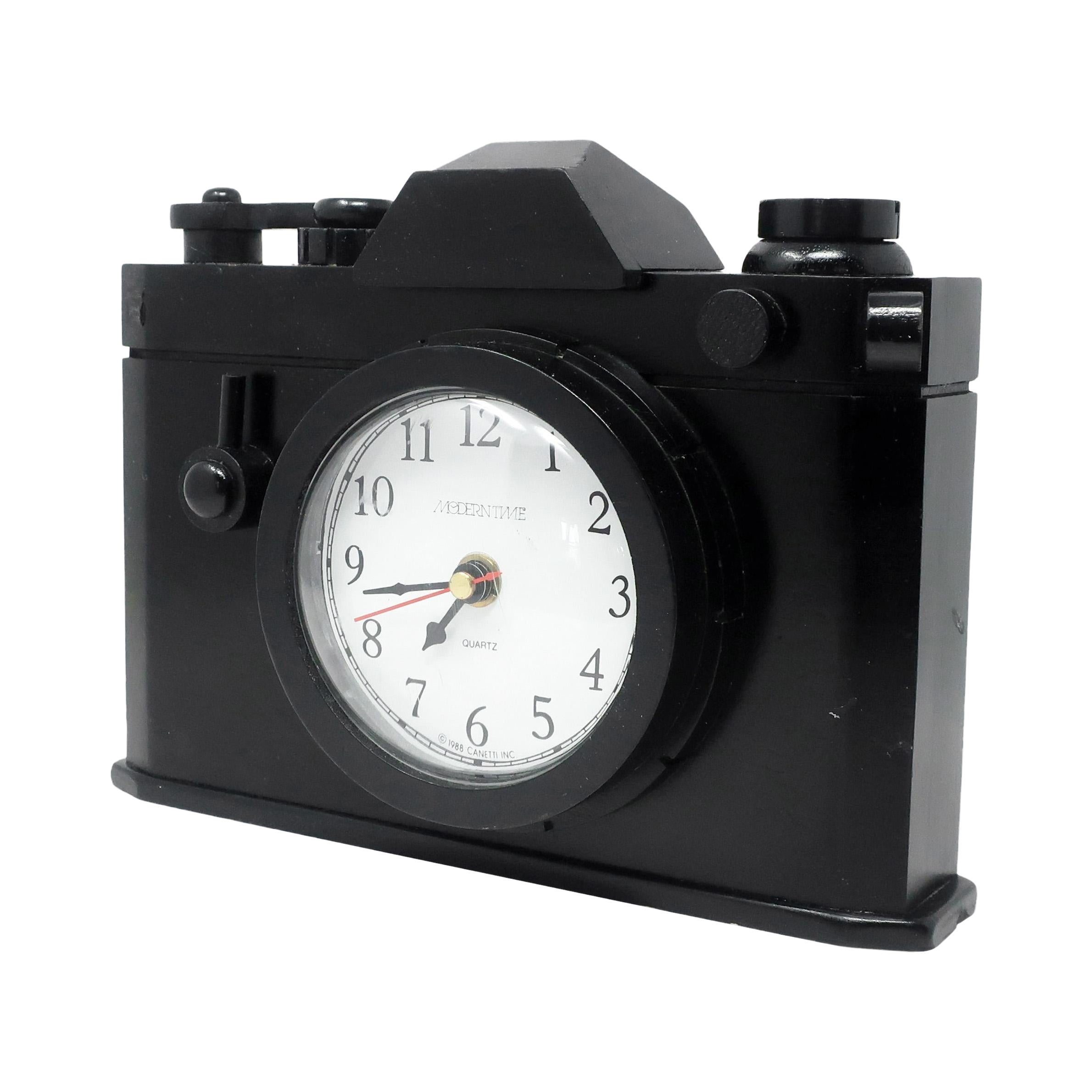 Vintage Canetti Camera Clock