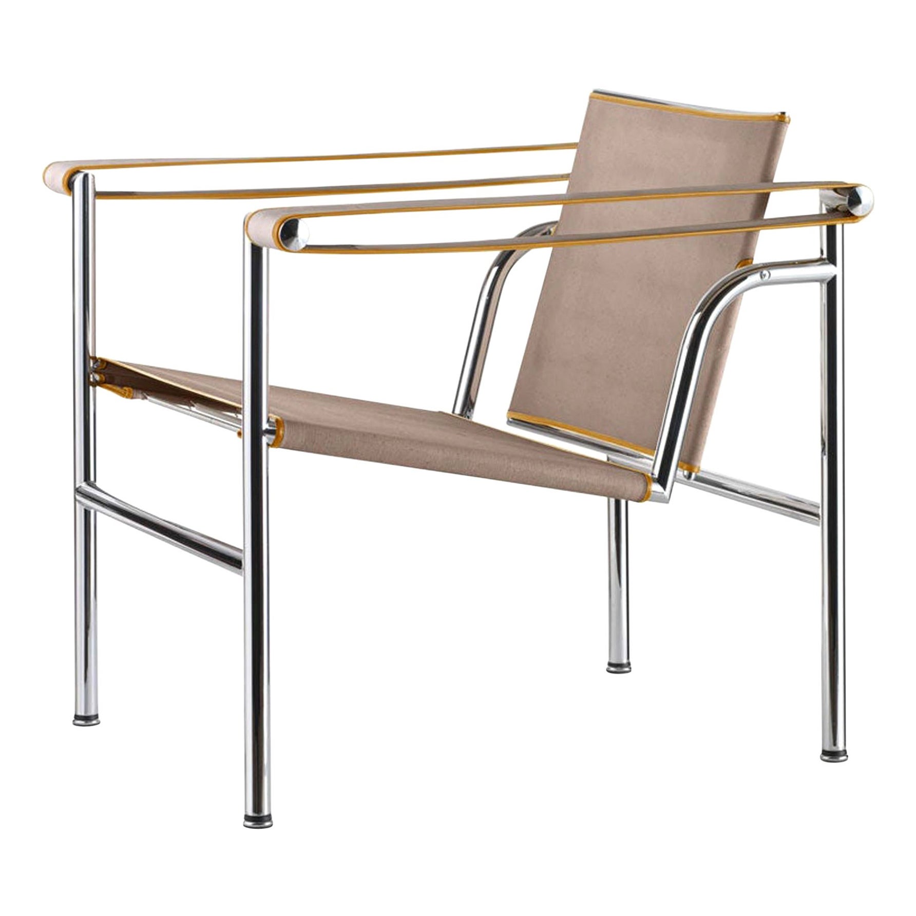 Le Corbusier, P. Jeanneret, C. Perriand LC1 UAM Chair by Cassina For Sale
