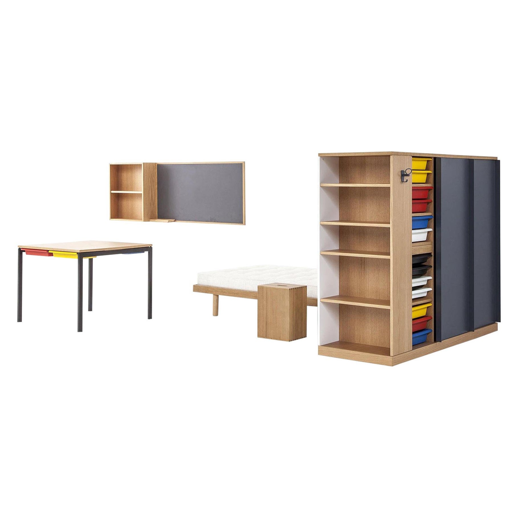 Le Corbusier und Charlotte Perriand LC35 Maison du Brésil Set von Cassina