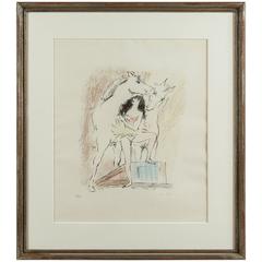 Series of Circus Girl Lithographs by Marcel Vertes 12