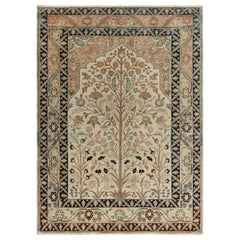 Antiker persischer Täbris-Teppich