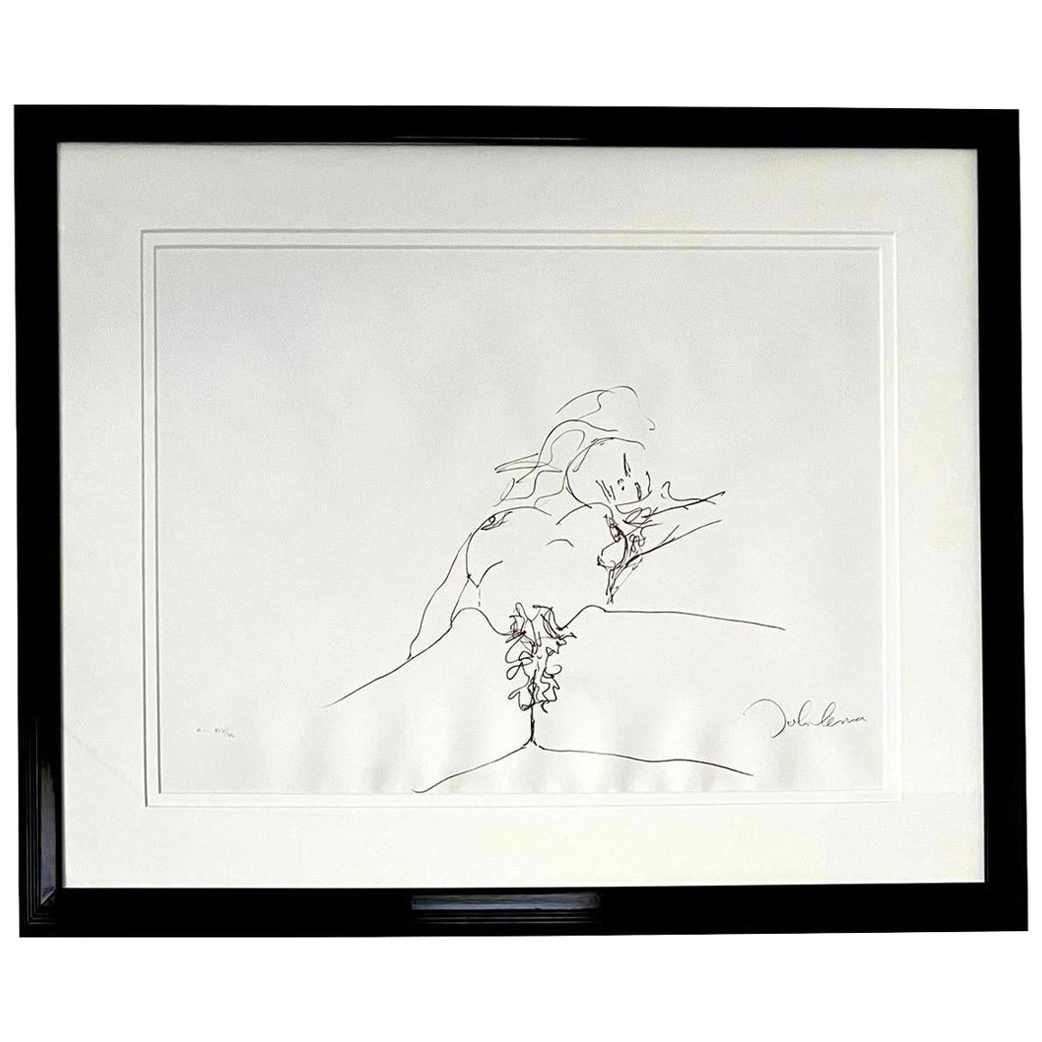 John Lennon Signed Yoko Ono Erotica #2 Bag One Series 1970 Limited Edition For Sale