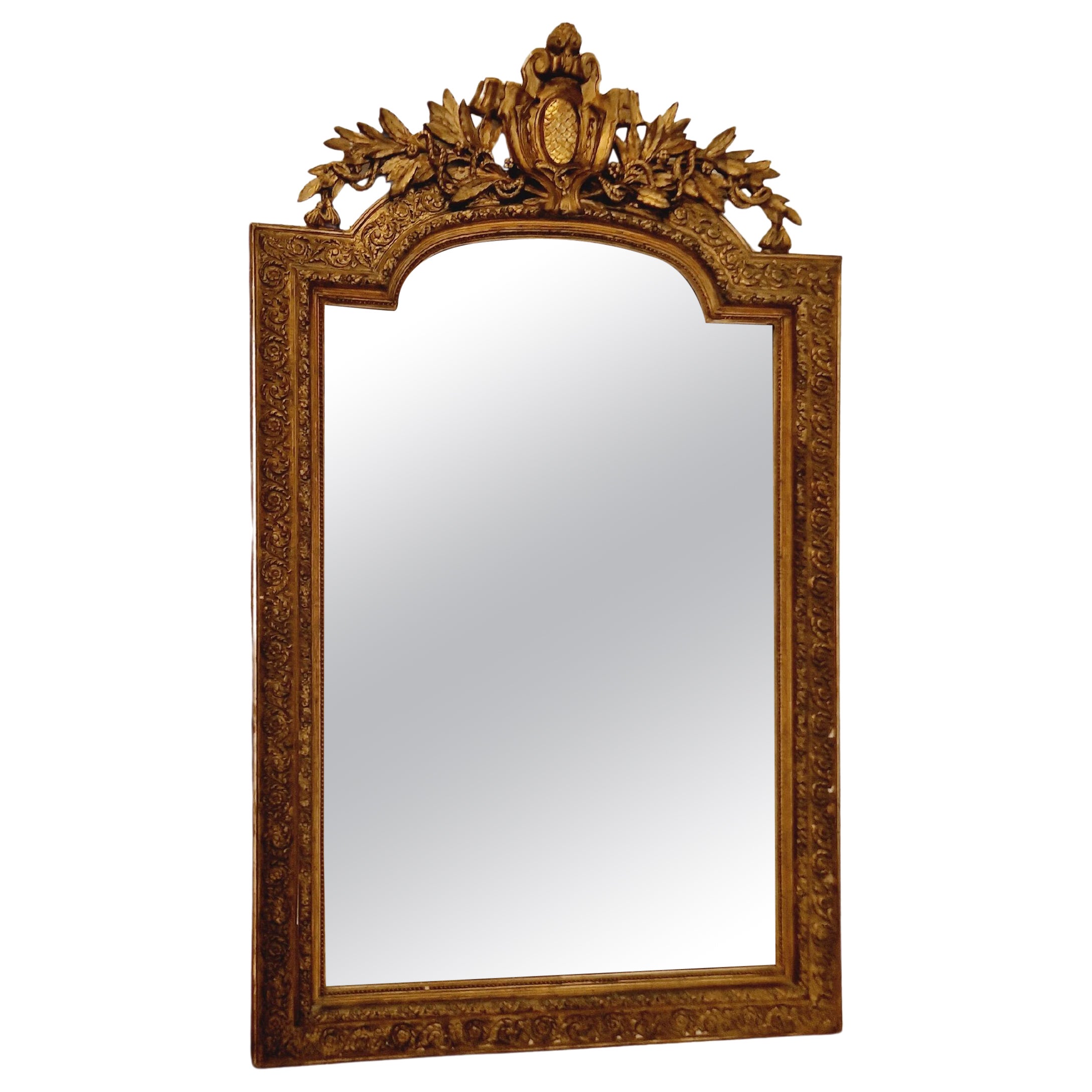 French Mirror Louis XVI Style 19th Century