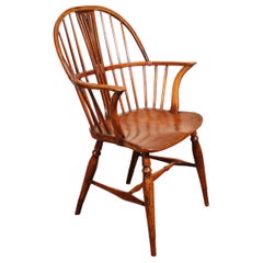 Windsor-Sessel aus Kastanienholz, frühes 19. Jahrhundert