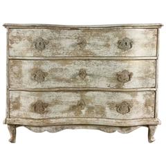 Antique 18th Century Louis XV Period French Serpentine Chest of Drawers