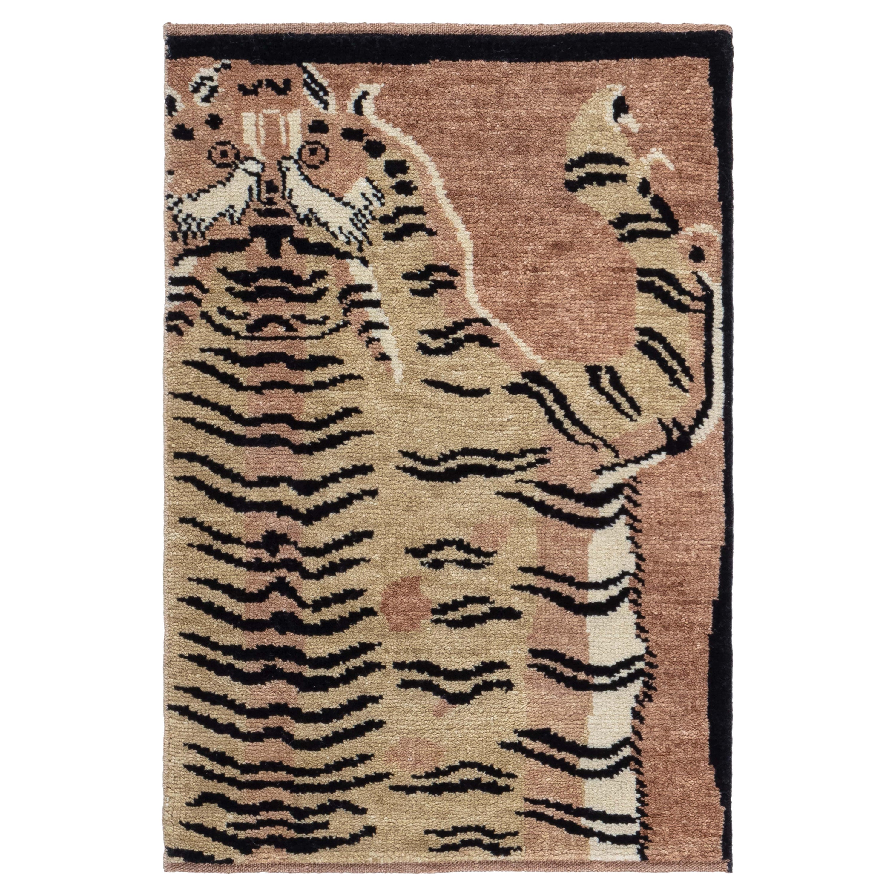 Modern Tiger Rug by Doris Leslie Blau For Sale