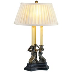 Neoclassical Bouillotte Lamp