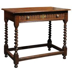English Barley Twist Table