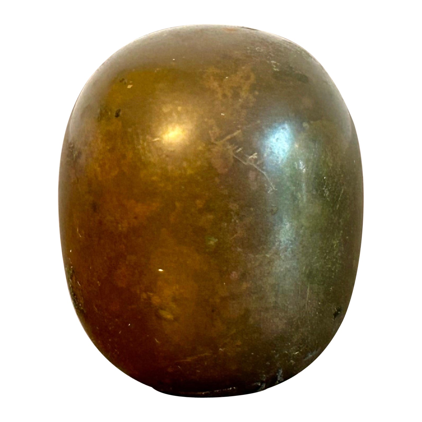 Objet d'art 'Super huevo' de bronce Piet Hein 