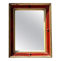 Vintage Regency Vergoldete Spitze geschnitzt Spiegel