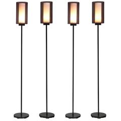 Tapio Wirkkala Set of Iittala Floor Lamps, Finland, 1950s