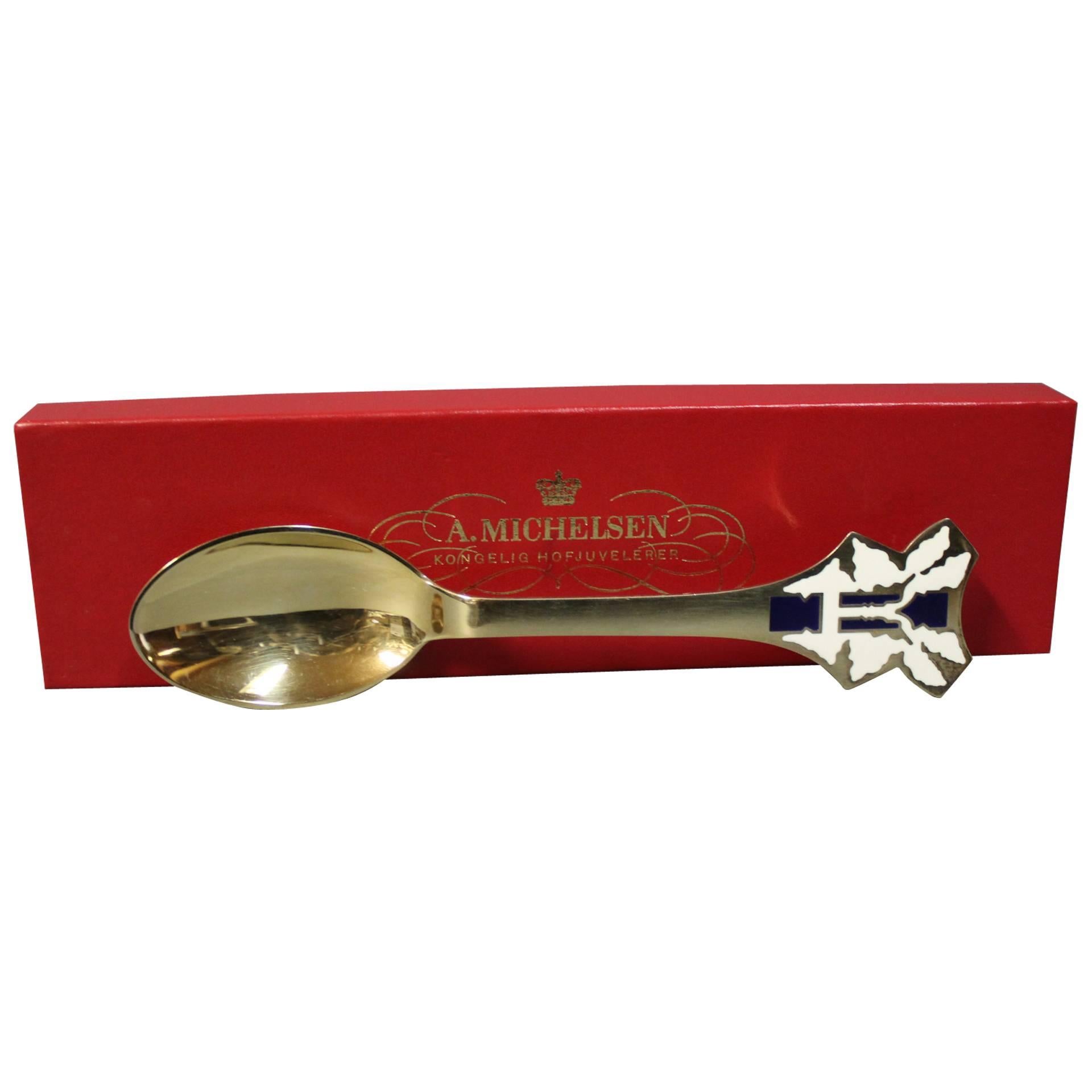 Christmas Spoon by A. Michelsen from 1991