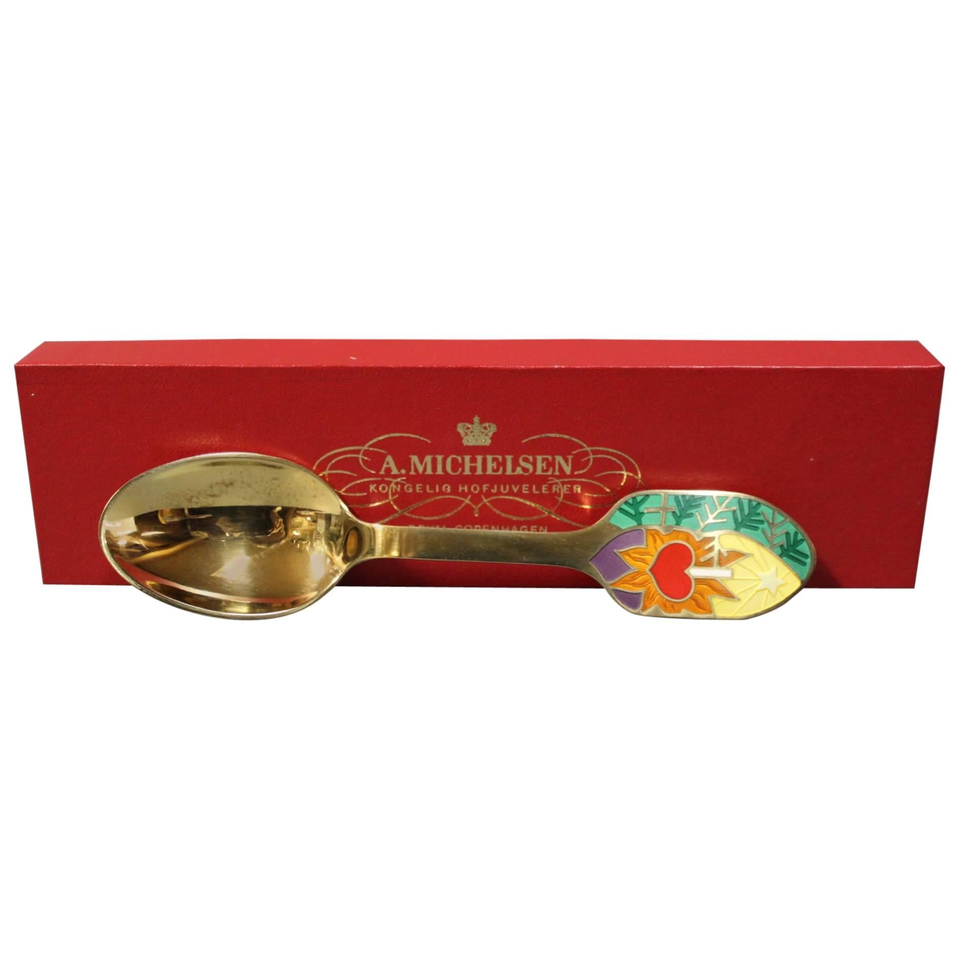 Christmas Spoon by A. Michelsen from 2001