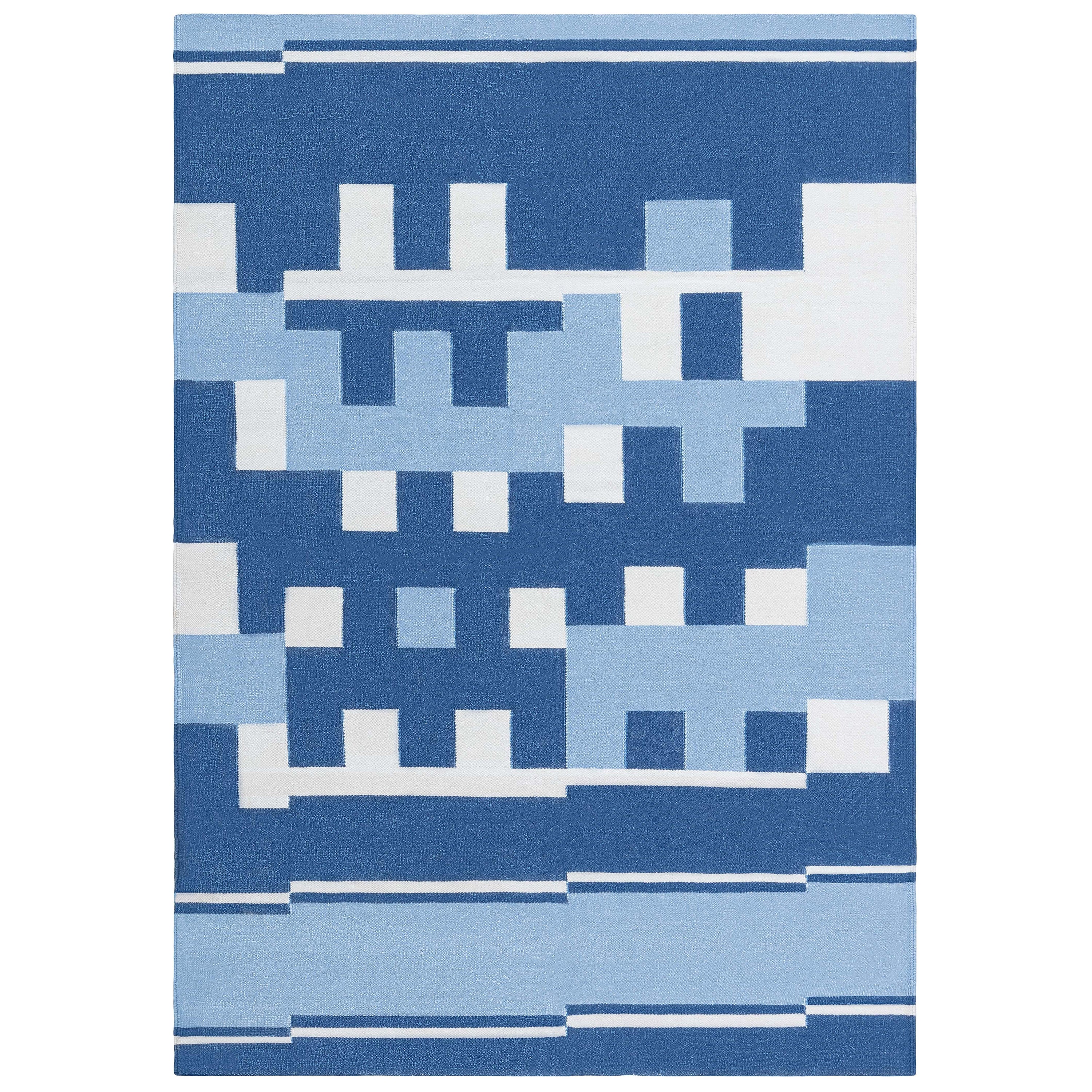 Modern Indian Dhurrie Rug by Doris Leslie Blau