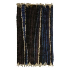 Midcentury Ingrid Dessau Swedish Striped Rug