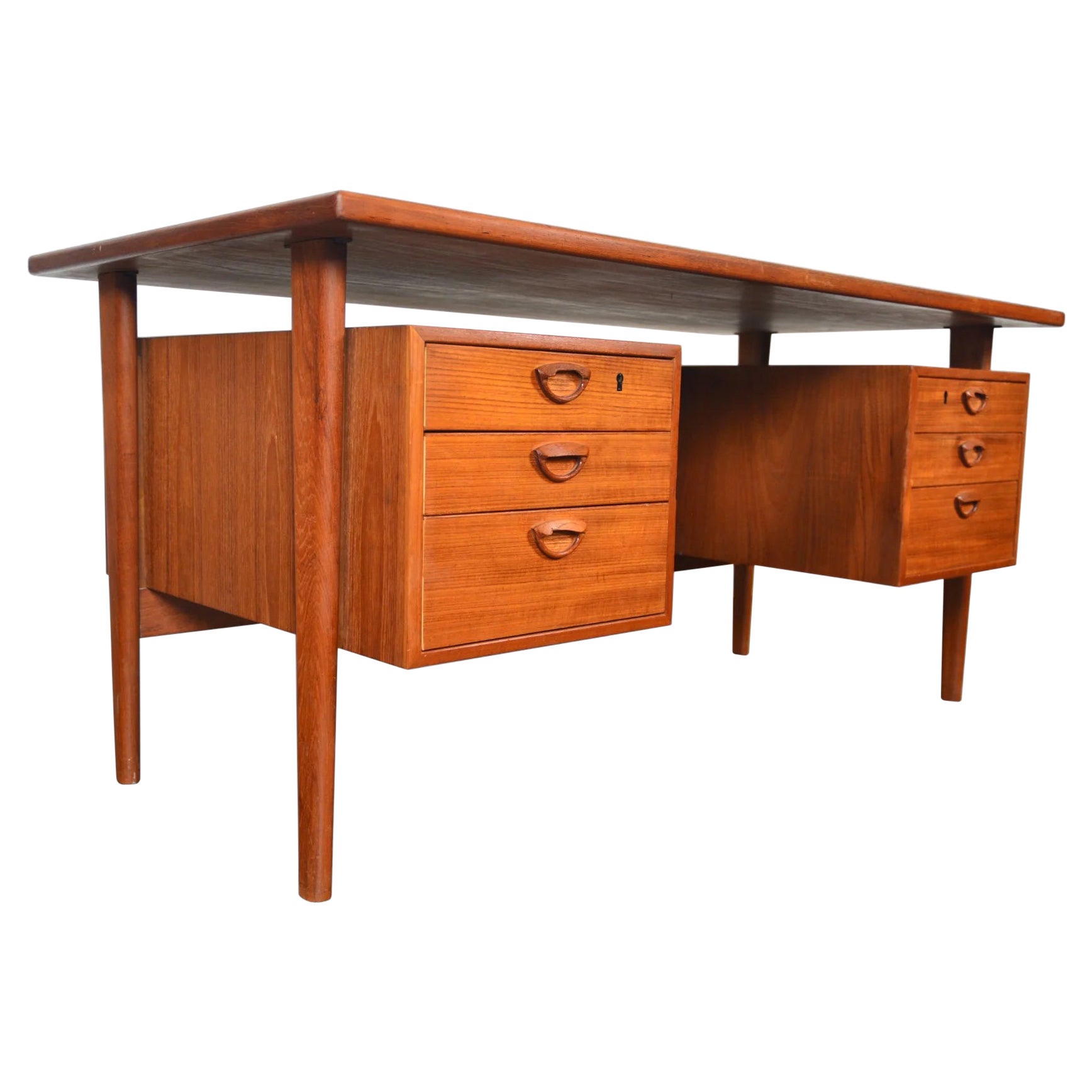 Kai Kristiansen Fm 60 Executive Desk In Teak