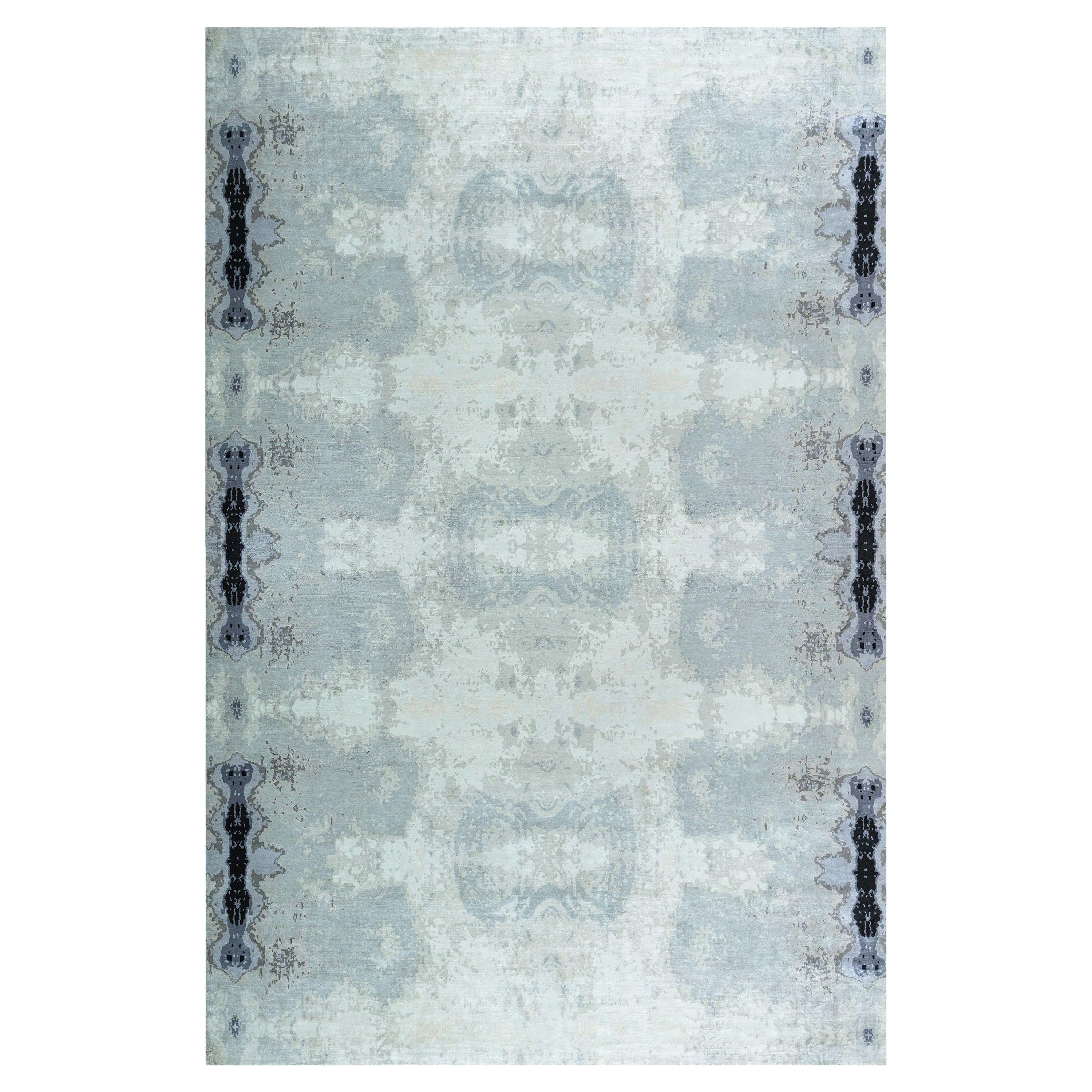 Contemporary Silk Kusafiri Rug by Doris Leslie Blau