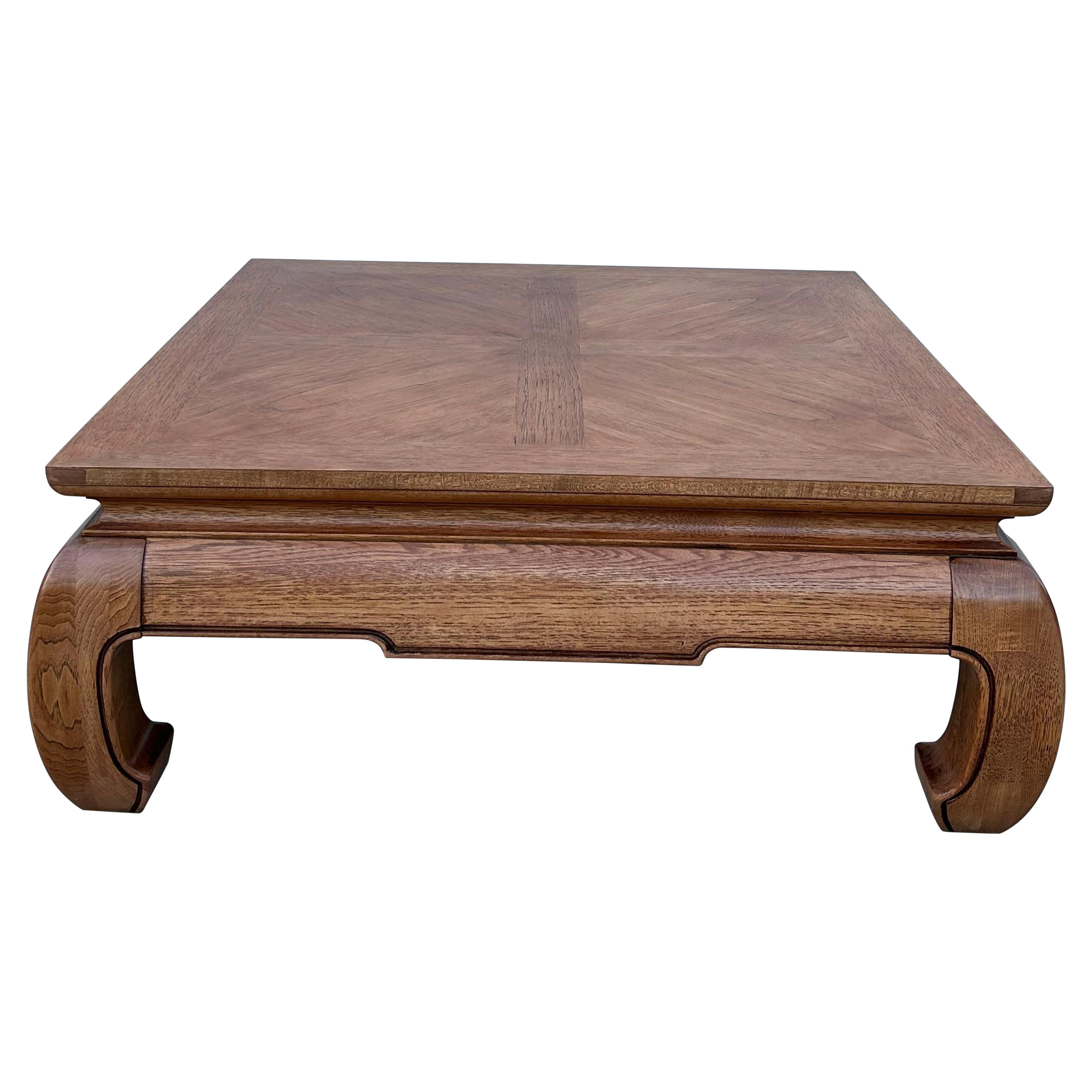 Vintage Ming Style Coffee Table For Sale