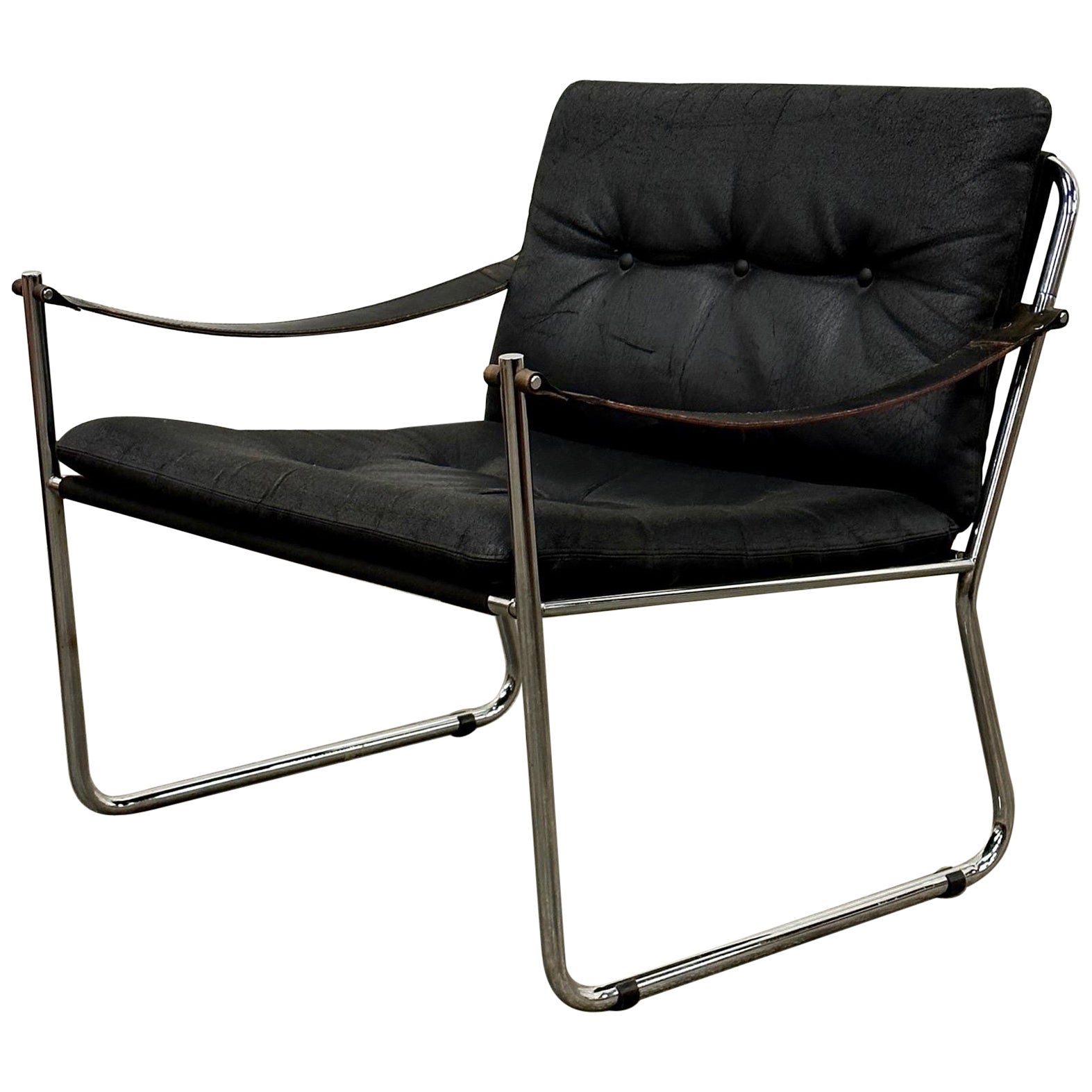 Sling Lounge Chair by Karin Mobring for Ikea For Sale