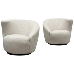 Used Nautilus Chairs by Vladimir Kagan for Directional