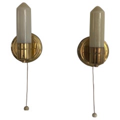 Art Deco Pair of Cinema Sconces, 1940s, Germany