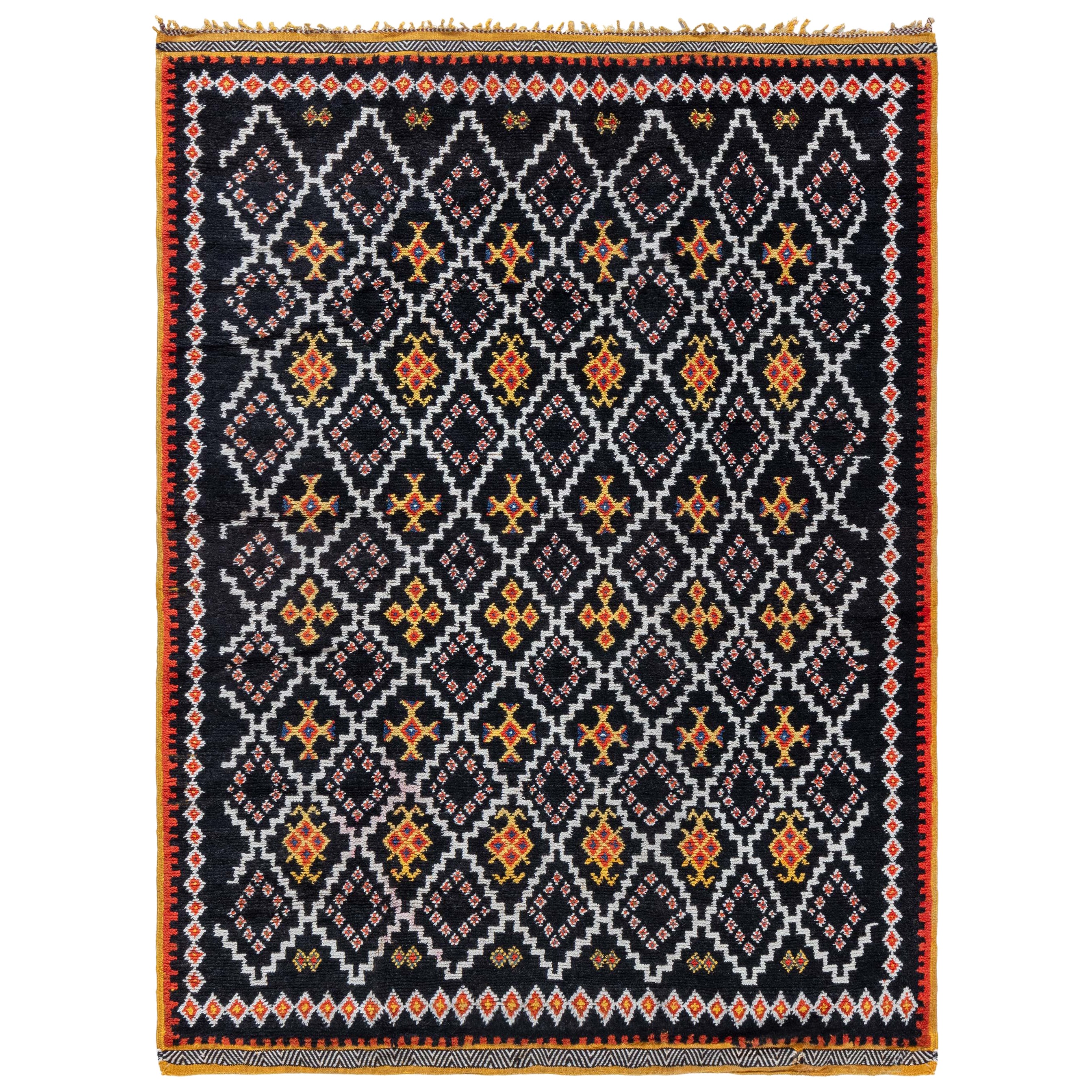 Tapis marocain vintage en vente